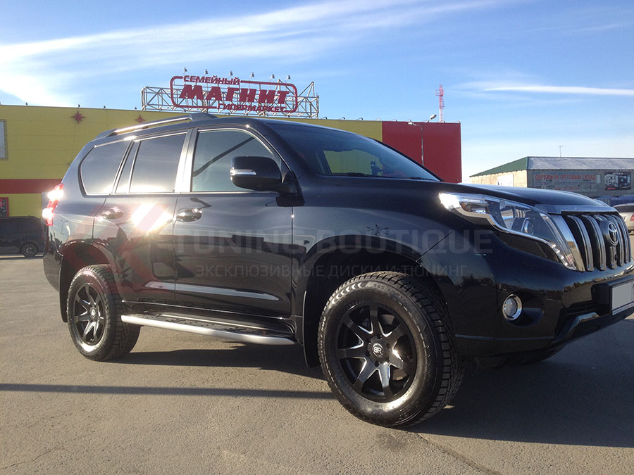 Toyota Land Cruiser Prado 150 и 18" диски Black Rhino Mozambique фото 2